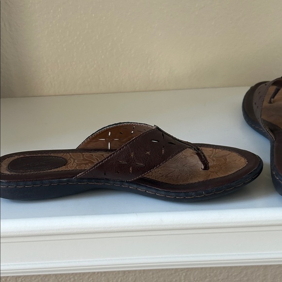 Brown Leather Sandals - Picture 8 of 11